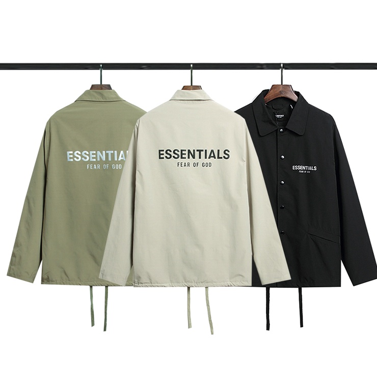 Fog เสื้อแจ็กเก็ตสะท้อนแสง ลายโลโก้ตัวอักษร 3M โอเวอร์ไซซ์ สําหรับผู้ชาย และผู้หญิง