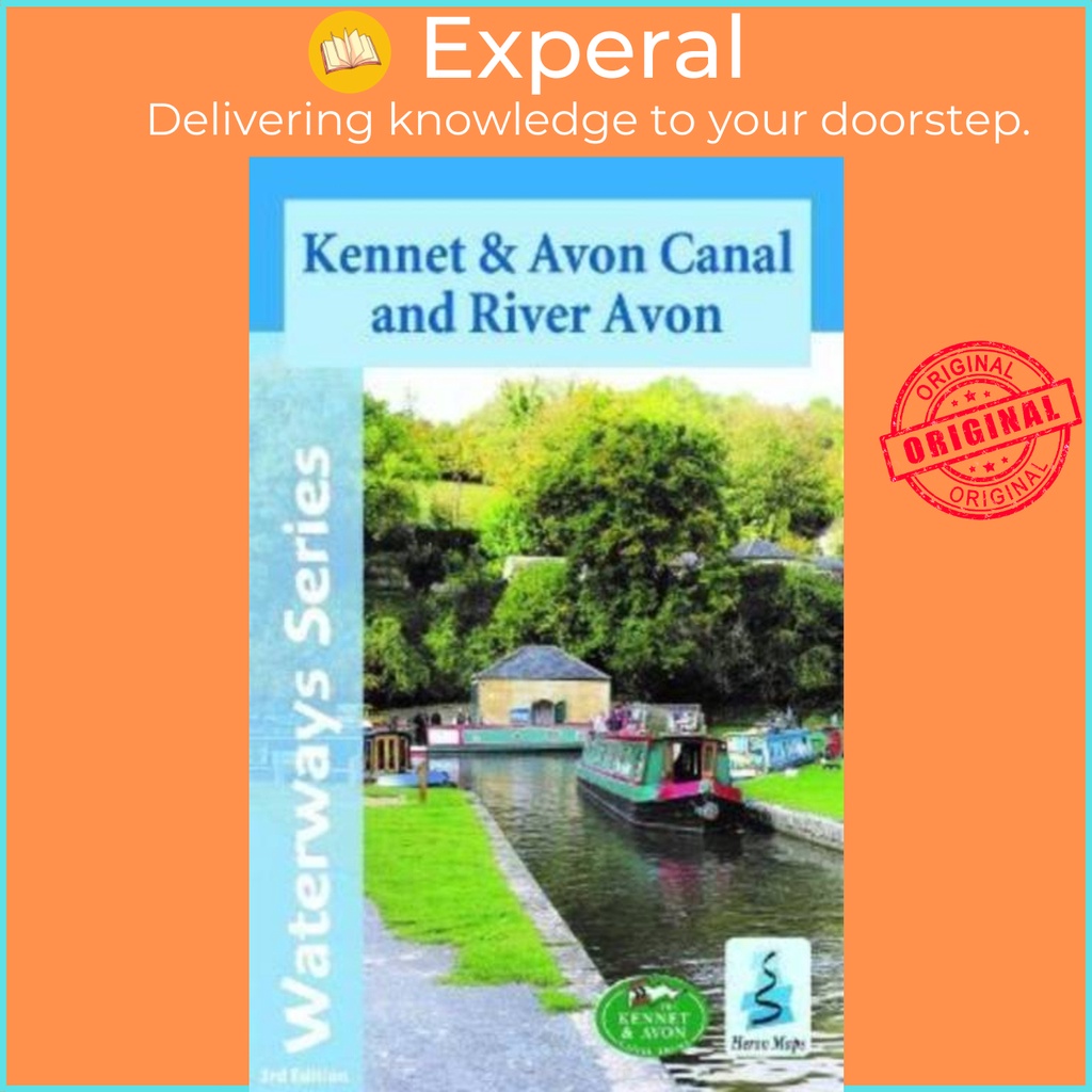 Kennet และ Avon Canal - And River Avon โดย Heron Maps (ฉบับสหราชอาณาจักรปกอ่อน)