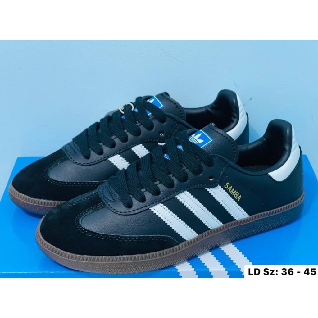 รองเท้าAididas Samba มาใหม่ รองเท้าผ้าใบอดิดาส แซมบ้า พร้อมกล่องและอุปกรณ์ครบ【รับประกันสินค้าตรงปกแ