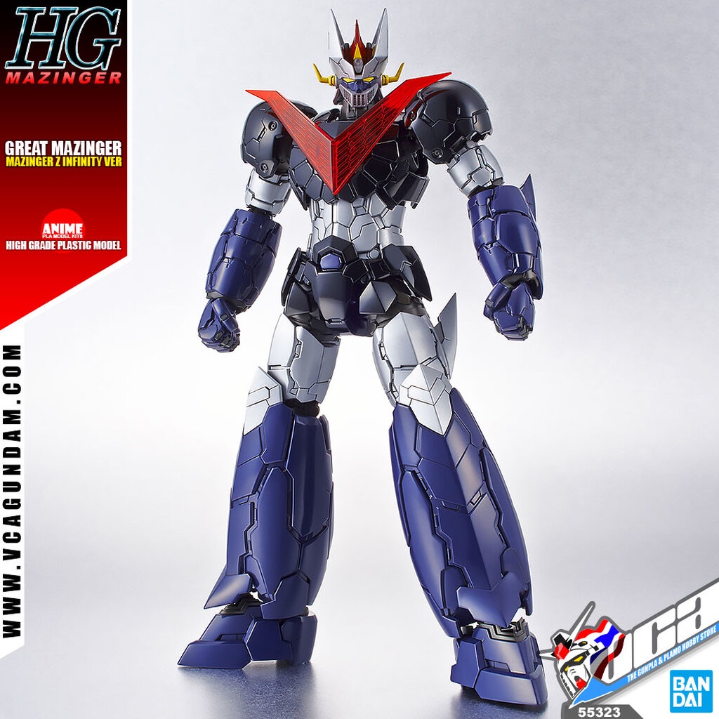 BANDAI HIGH GRADE HG 1/144 GREAT MAZINGER (MAZINGER Z INFINITY VER) พลา โมเดล มาชินก้า VCA GUNDAM