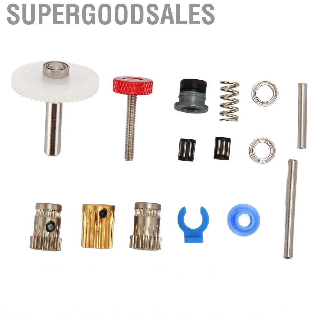 Supergoodsales Extruder Dual Gear Kit 3D เครื่องพิมพ์ฮาร์ดแวร์อุปกรณ์เสริมสำหรับ Voron 0.1 2.4