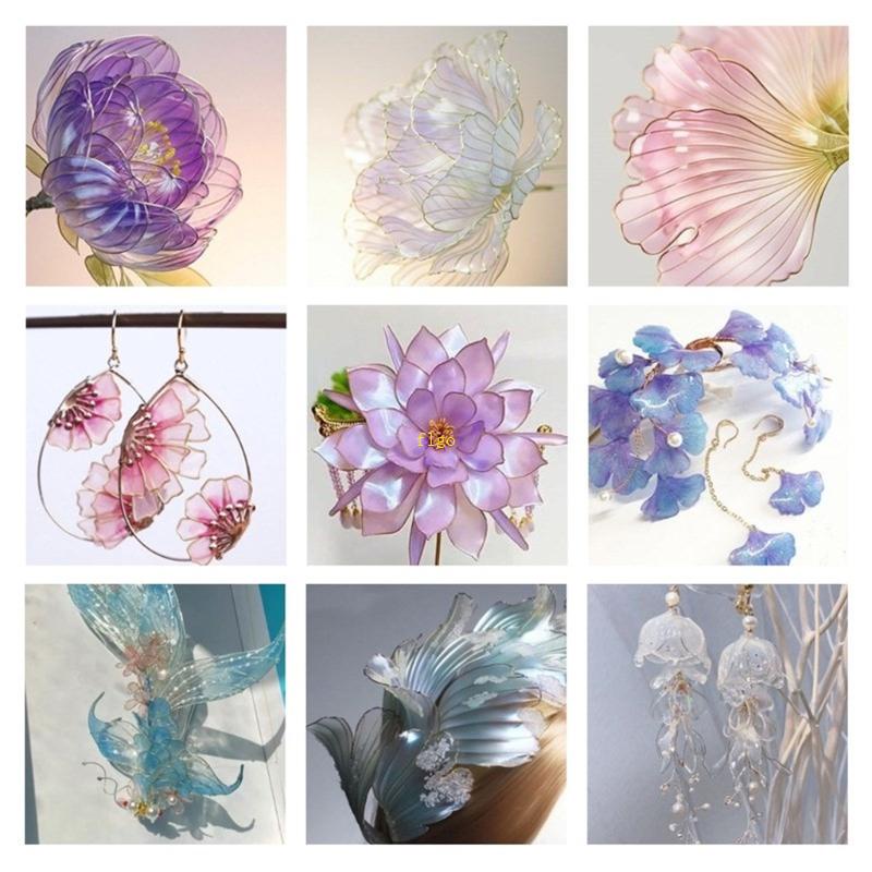 Flgo UV Resin ကော် (အမဲမဟုတ်) ကြည်လင်၊ DIY ပုံစံလွယ်၊ နေရောင် UV ကာကွယ်၊ စတင်သူများအတွက်