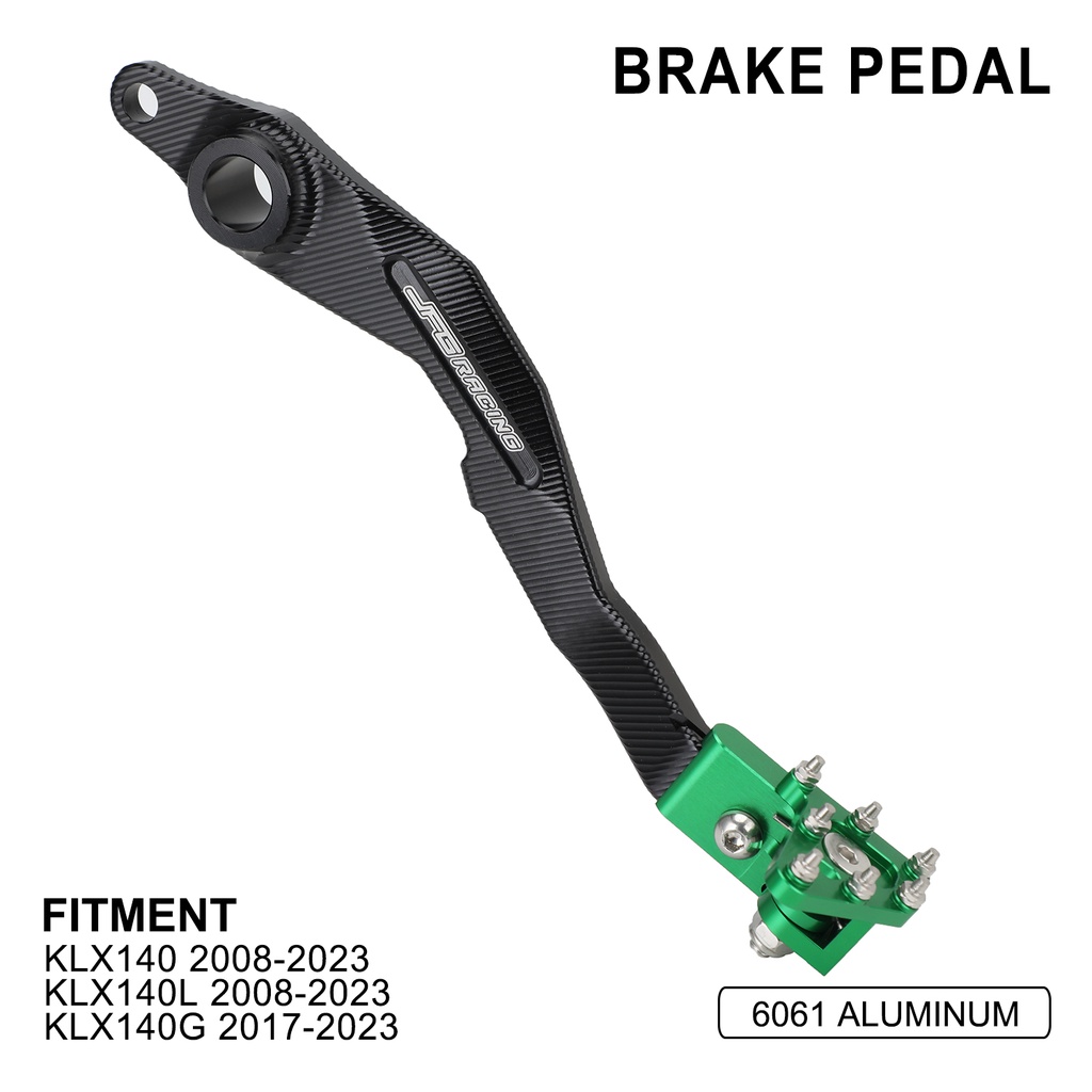 Jfg RACING รถจักรยานยนต ์ เบรคเหยียบคันโยกสําหรับ KLX140 KLX140L KLX 140 KLX140G