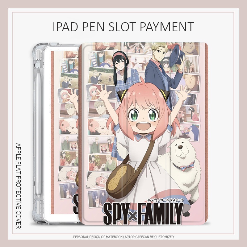 Spy×family เคส ลายการ์ตูนอนิเมะ สําหรับ ipad air4 5 mini4 5 6 10.2 gen7 8 9 ipad pro11 2022 gen10 ipad gen5 6 air1 2 3 air7  gen11 mini7