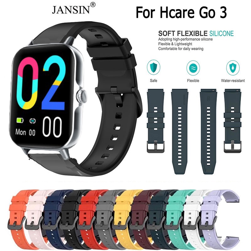 สายนาฬิกาข้อมือซิลิโคน Hcare Go 3  สำหรับ hcare go3