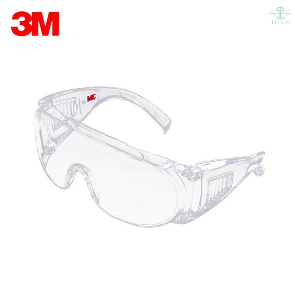 3m 1611HC แว่นตานิรภัย มืออาชีพ แว่นตาป้องกันรังสียูวี ป้องกันฝุ่น กันลม เคลือบหมอก สวมใส่ตา พร้อมเลนส์ใส สําหรับป้องกันดวงตา TOP1214