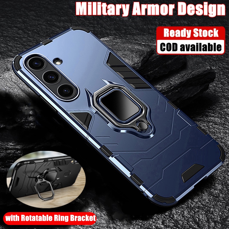 พร้อมตัวยึดแหวนหมุนได้สําหรับ Samsung Galaxy A26 5G 6.7 นิ้ว SM-A266B A266E A266U A266U1 เคสป้องกันส