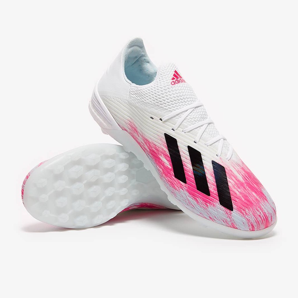 สันทนาการ ใหม่ล่าสุดนำเข้า MODERN ราคาถูกรองเท้า SUPPLIER Adidas X 19.1 White Core Black Shock Pink