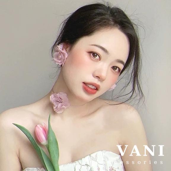 สร้อยคอโชคเกอร์ Peony Tulle - Vanilla Store - TS001124