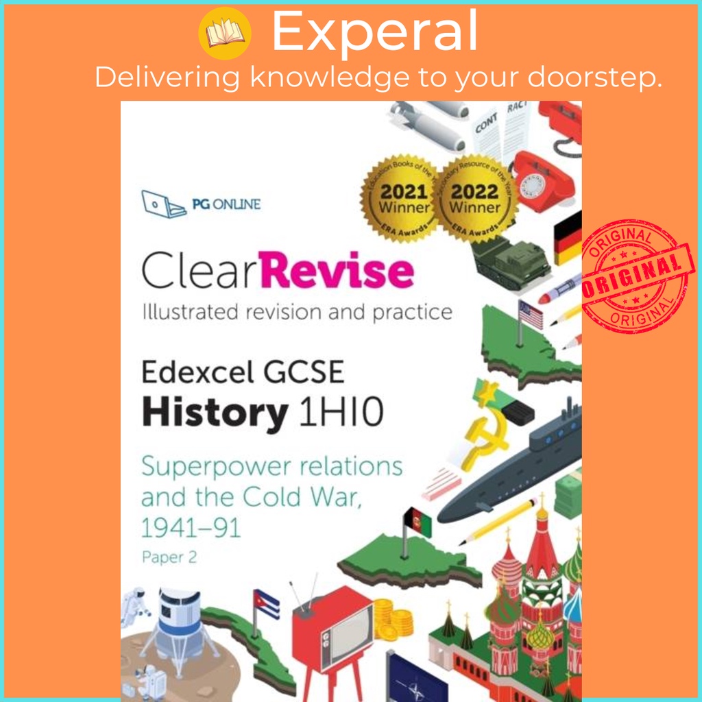 ClearRevise Edexcel GCSE History 1HI0 ความจริงจังและสงครามเย็นโดย PG Online (ฉบับสหราชอาณาจักรปกอ่อน