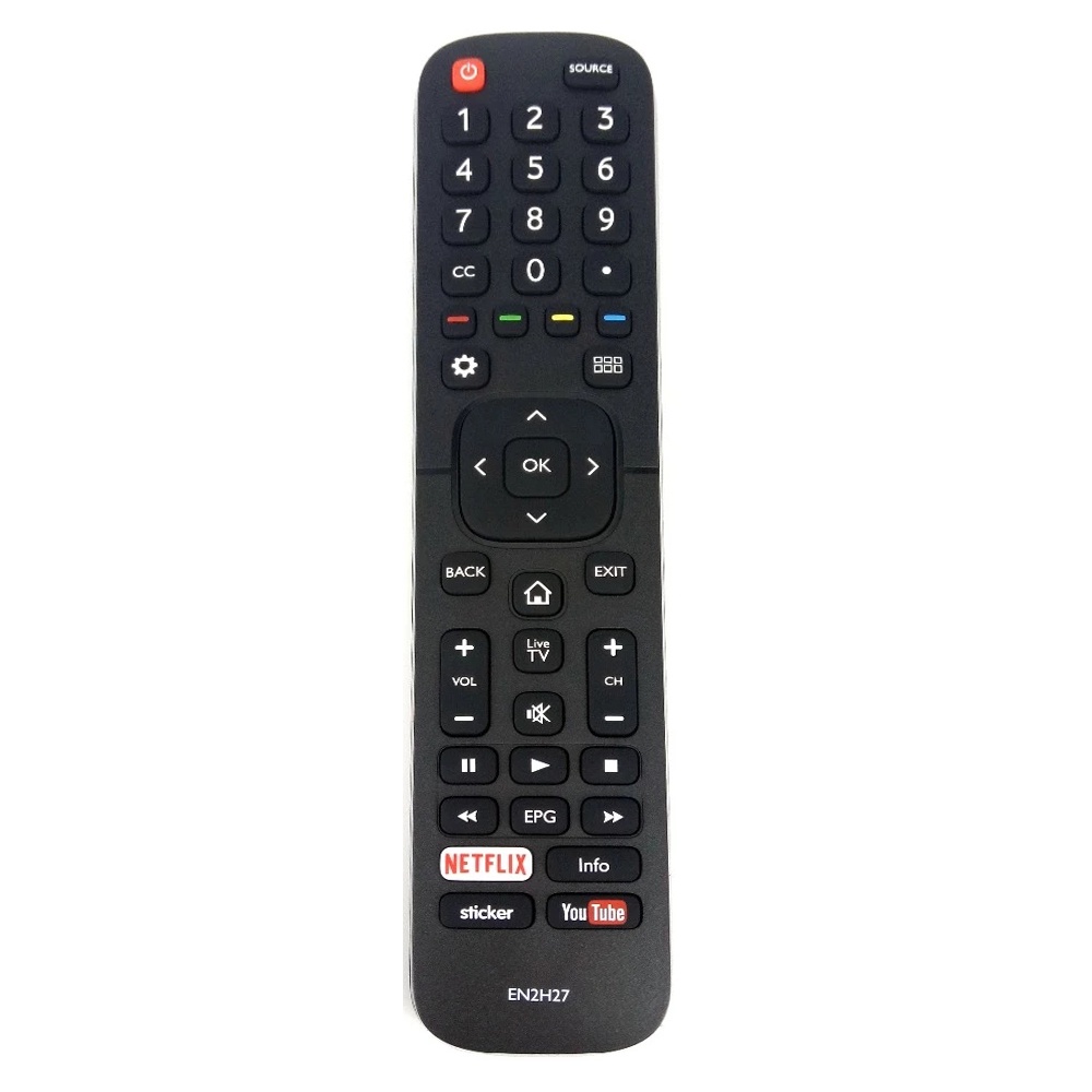 ใหม่ EN2H27 สําหรับ Hisense LED รีโมทคอนโทรลสมาร์ททีวี RC3394408/01 EN2H27B EN2H27HS ER-3607R ER-226