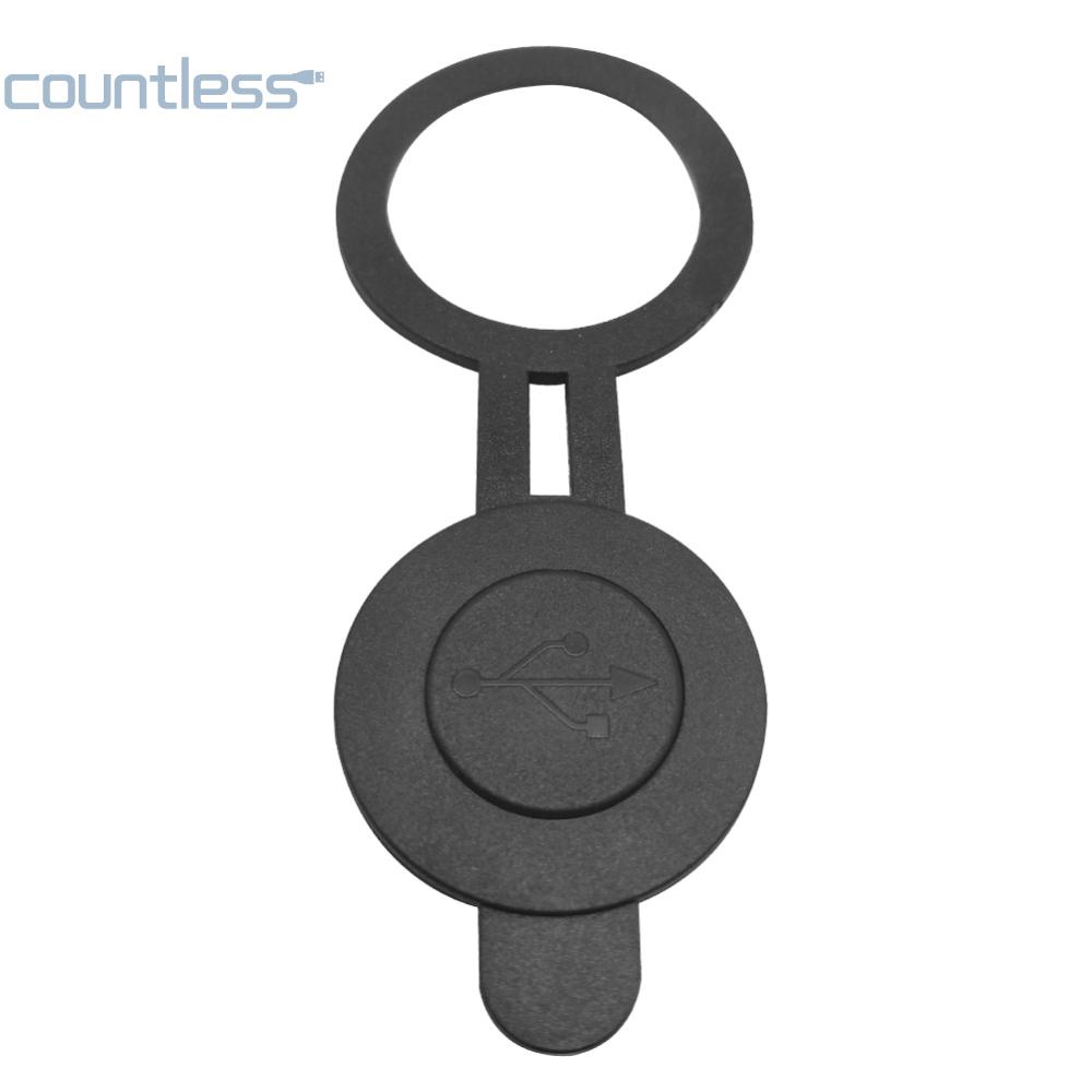 ฝาครอบกันฝุ่น กันน้ํา เส้นผ่าศูนย์กลาง 30 มม. แบบเปลี่ยน สําหรับชาร์จ USB รถยนต์ รถจักรยานยนต์ [countless.th]