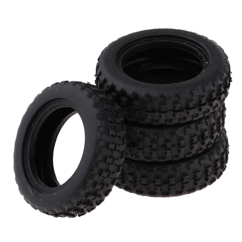 4 ชิ้น/เซ็ตยางทนต่อการสึกหรอ Tyres สําหรับ WLtoys K979 K989 RC Rally อะไหล่รถยนต์