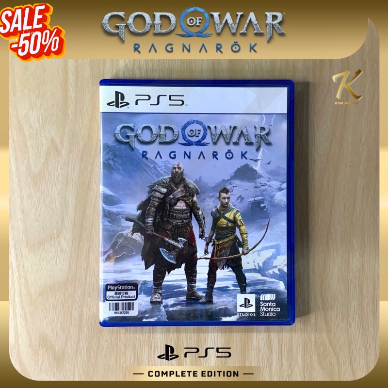 แผ่นเกมส์ PS5 God of war ragnarok [ซับไทย🇹🇭][แผ่นแท้][มือ1]และ[มือ2] zone all สภาพใหม่ๆ #เกมส์