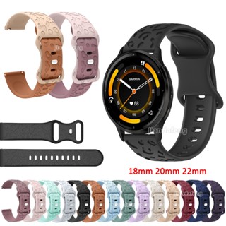สายรัดซิลิโคนอ่อนนุ่มสายรัดข้อมือกันน้ําสําหรับ Garmin Venu …