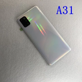 SAMSUNG สําหรับSamsung Galaxy A31 A41 A51 A71 2020 A315 A415 A515 A715 ฝาหลังแบตเตอรี่ด้านหลังประตูเปลี่ยนอะไหล่ซ่อม