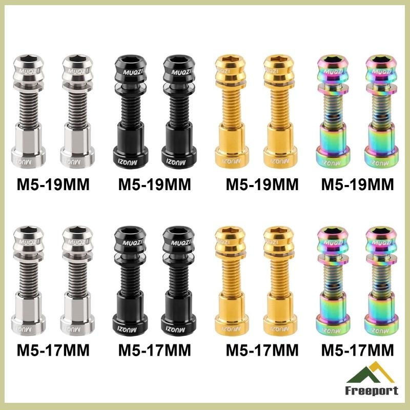 [Szgqmyyx1] 2ชุดจักรยานคาร์บอนstem Boltsถั่วStem Bolts Nuts Riserชิ้นส่วนอุปกรณ์เสริมสําหรับจักรยานเสือหมอบ