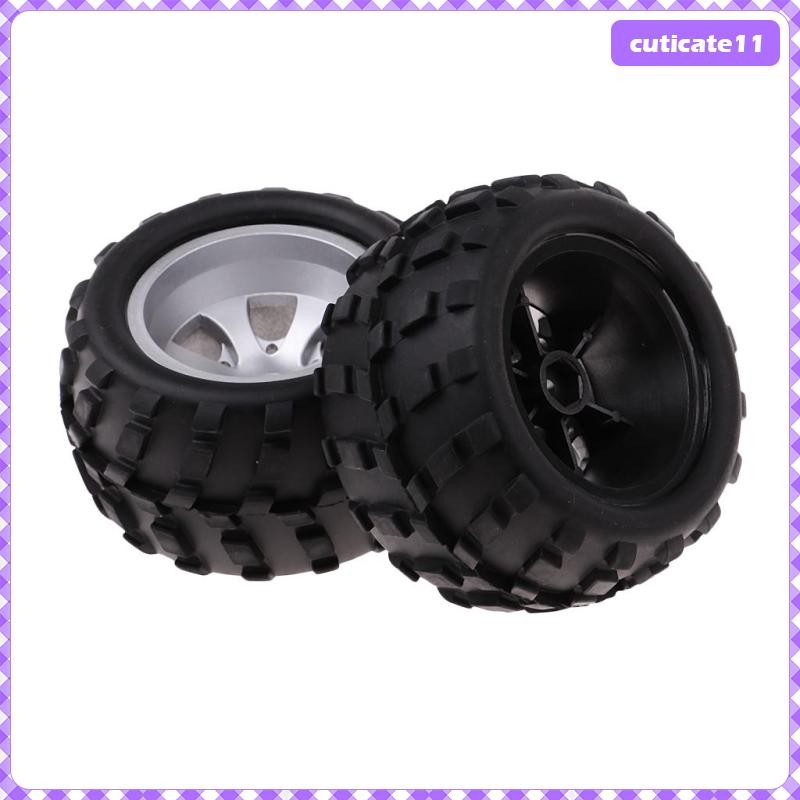 [Cuticate1] ชุด/2 ชิ้น RC รถขวาล้อยาง Tyre สําหรับ 1/18 Wltoys A979 A979-B A979-A DIY