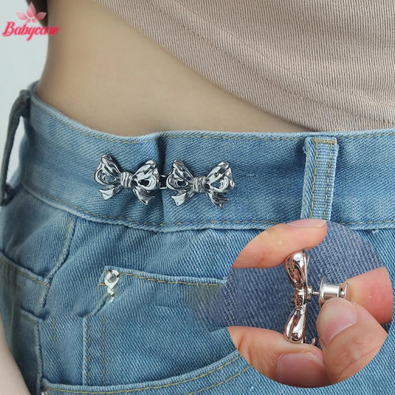 Byce> ตัวปรับปุ่มกุทัณฑ์สําหรับกางเกงและกระโปรงที่กระชับเอวหัวเข็มขัดปรับสําหรับกางเกงยีนส์ไม่จําเป็นต้องตัดเย็บใหม่