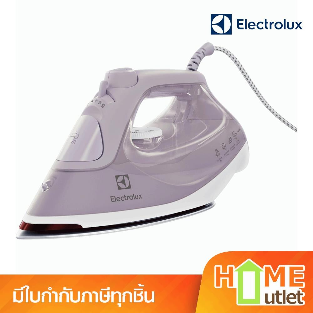 ELECTROLUX เตารีดไอน้ำ 2400 วัตต์ หน้าเตา Ceramic รุ่น E6SI3-61SL (21668)