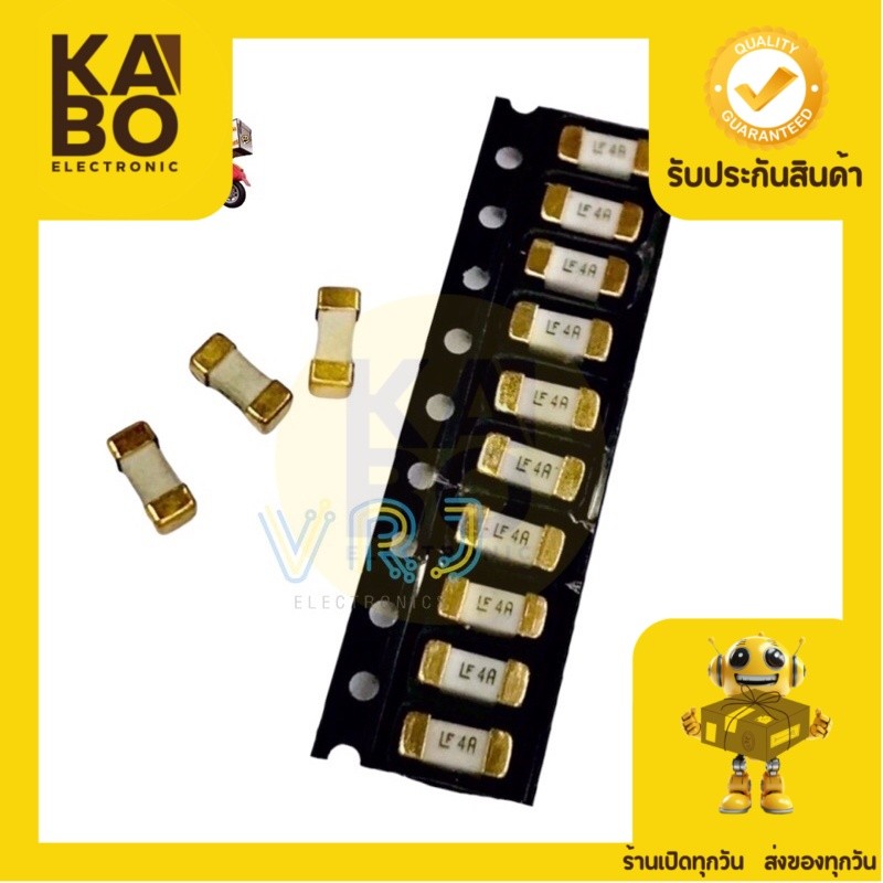Fuse (แพ็ค 10ตัว) SMD 1808 ขนาด 2*6mm ฟิวส์ชิป 250V มี 1A,1.5A,2A,3A,4A,5A,8A,10A,12A