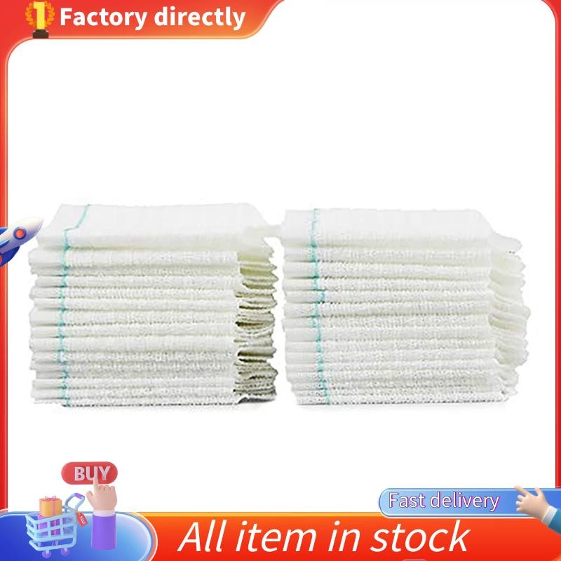 In stock-50 ชิ้นทิ้ง Mop ผ้าสําหรับ Roborock S6, S6 Maxv, S6 Pure,E5, E4, S5 Max, S5, E35 E2 หุ่นยนต