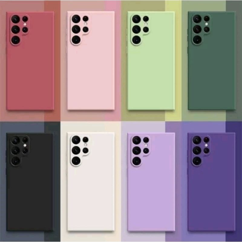 เคสโทรศัพท์ซิลิโคน TPU แบบนิ่ม กันกระแทก สีแคนดี้ For Samsung A26 A05 A05S A06 A16 A15 A25 A35 A55 A56 S24 S25 ultra A36
