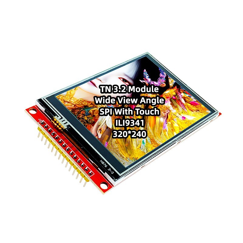 3.2 Inch 320*240 TN ILI9341 TFT SPI With Touch Wide View Angle