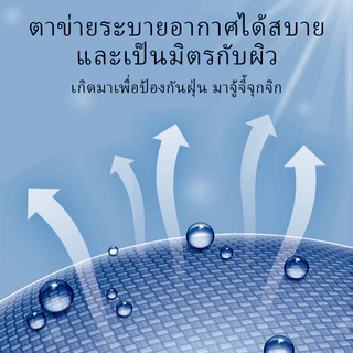 กันเชื้อโรค ระบายอากาศดี สำหรับ ผู้ป่วยเจาะคอ เกราะป้องกันก๊าซ และฝุ่น🚚🚚จัดส่งที่รวดเร็ว