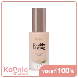 Etude Double Lasting Serum Skin Foundation 30g #19N1 อีทูดี้ รองพื้นเซรั่ม ผิวฉ่ำวาวเนียนสวยไร้ที่ติตลอดวัน.