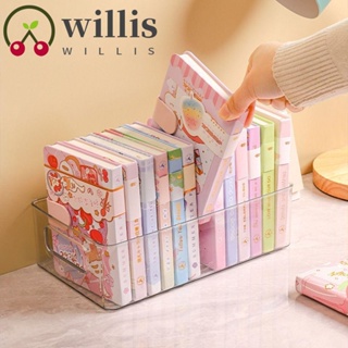 Willis กล่องลิ้นชักเก็บของ แบบใส กันฝุ่น สําหรับใส่เครื่องสําอาง เครื่องเขียน