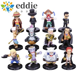 26edie โมเดลตุ๊กตาจระเข้ ลูฟี่ 12 ชิ้น/ชุด ของเล่นสําหรับเด็ก