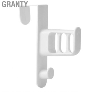 Granty Door Rear Hook  Traceless Snap On Design Nail Free Hanging Rack Space Saving for Bedroom