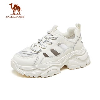 CAMEL SPORTS รองเท้ากีฬาลําลอง พื้นหนา ระบายอากาศได้ดี สีคอนทราสต์ แฟชั่นสําหรับสตรี