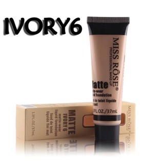 Miss Rose Matte Face Liquid Foundation Cream Concealer Primer Waterproof UK