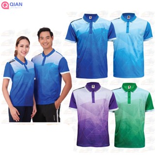 2023 sport(บีซีเอส สปอร์ต)เสื้อกีฬา เสื้อพิมพ์ลายคอโปโล เสื้อโปโลกีฬา รหัส J9006 ชุดสีที่ 2 มี 4 สี ขนาด