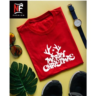 (ฟรีพวงกุญแจ) เสื้อยืด ลาย NF CHRISTMAS สําหรับเด็ก