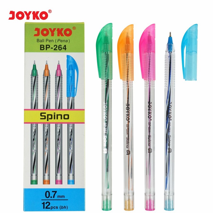 ปากกา Joyko BP-264 Spino 12 ชิ้น