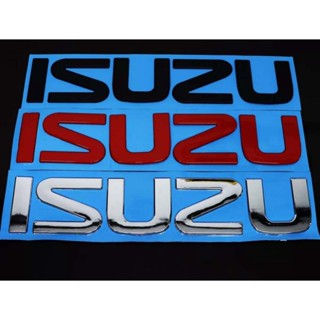 Logo isuzu ติดรถบรรทุก โลโก้ isuzu อีซูซุ size: ใหญ่ **สีแดง **สีดำ** สีชุบโครเมี่ยม**เลือกสีได้  จำนวน1ชุด *จัดส่งเร้ว*