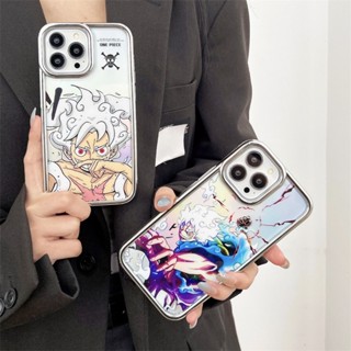 ใหม่ เคสโทรศัพท์มือถือ TPU นิ่ม กันกระแทก ป้องกันรอยนิ้วมือ ลาย King 5th Form Luffy สําหรับ iPhone 15 14 13 12 Ultra Pro Max