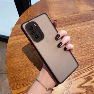 เคสโทรศัพท์มือถือ PC แข็ง ซิลิโคน ใส ผิวด้าน สําหรับ Realme Narzo 50 30 20 Pro 4G 5G 50a 50i Prime 30a