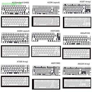 Monnygo แผ่นโฟมฟองน้ํา แบบนิ่ม สําหรับคีย์บอร์ด mechanical