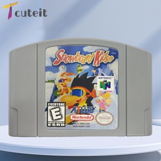 Tcuteit N64 การ์ดเกม RPG คอสเพลย์ ซูเปอร์มาริโอ้ รถบรรทุกกระดาษ ของขวัญของเล่น