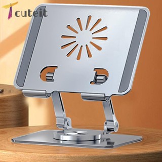 Tcuteit ที่วางแท็บเล็ต โทรศัพท์มือถือ แบบกลวง CNC สําหรับ iPad iPhone 14 4.7-12 นิ้ว