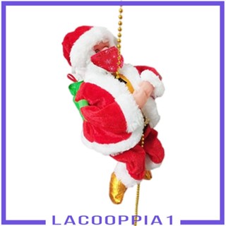 [Lacooppia1] บ้านตุ๊กตาซานตาคลอสไฟฟ้า ของขวัญคริสต์มาส สําหรับตกแต่งบ้านตุ๊กตา