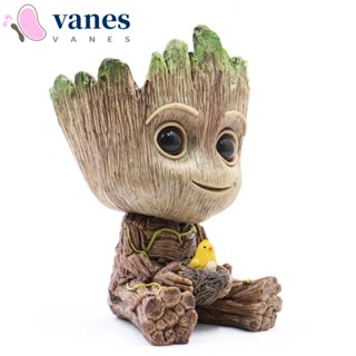 Vanes1 ฟิกเกอร์ Groot Action Figure ของเล่น ของขวัญ 6 ซม. มินิกรูท ฟิกเกอร์ ของเล่น มาร์เวล อะนิเมะ แอคชั่น ฟิกเกอร์