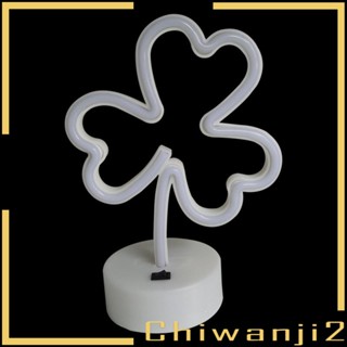 [Chiwanji2] โคมไฟนีออนตั้งโต๊ะ USB ใช้แบตเตอรี่ สําหรับคลับ งานแต่งงาน คริสต์มาส