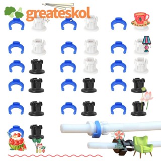 Greateskol แคลมป์หนีบท่อฮีทซิงค์ V6 แบบโลหะ ทนทาน สําหรับเครื่องพิมพ์ 16 ชุด