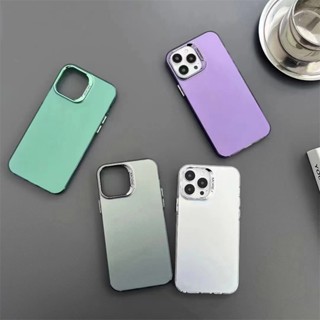 เคสป้องกันโทรศัพท์มือถือ แบบนิ่ม ขนาดใหญ่ สีสันสดใส สําหรับ Apple Iphone IP14 IP 14 Pro Max 14 Plus IP15 15 Pro 15 Plus 15 Ultra 12 mini 13 mini