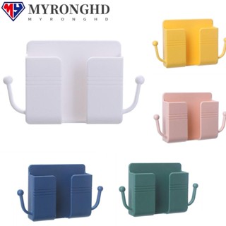 Myronghd ที่วางโทรศัพท์ แบบกาวติดผนัง